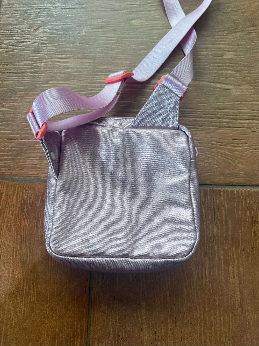 STATE Sunny Fanny Pack Metallic Pink Quilted Crossbody Belt Bag